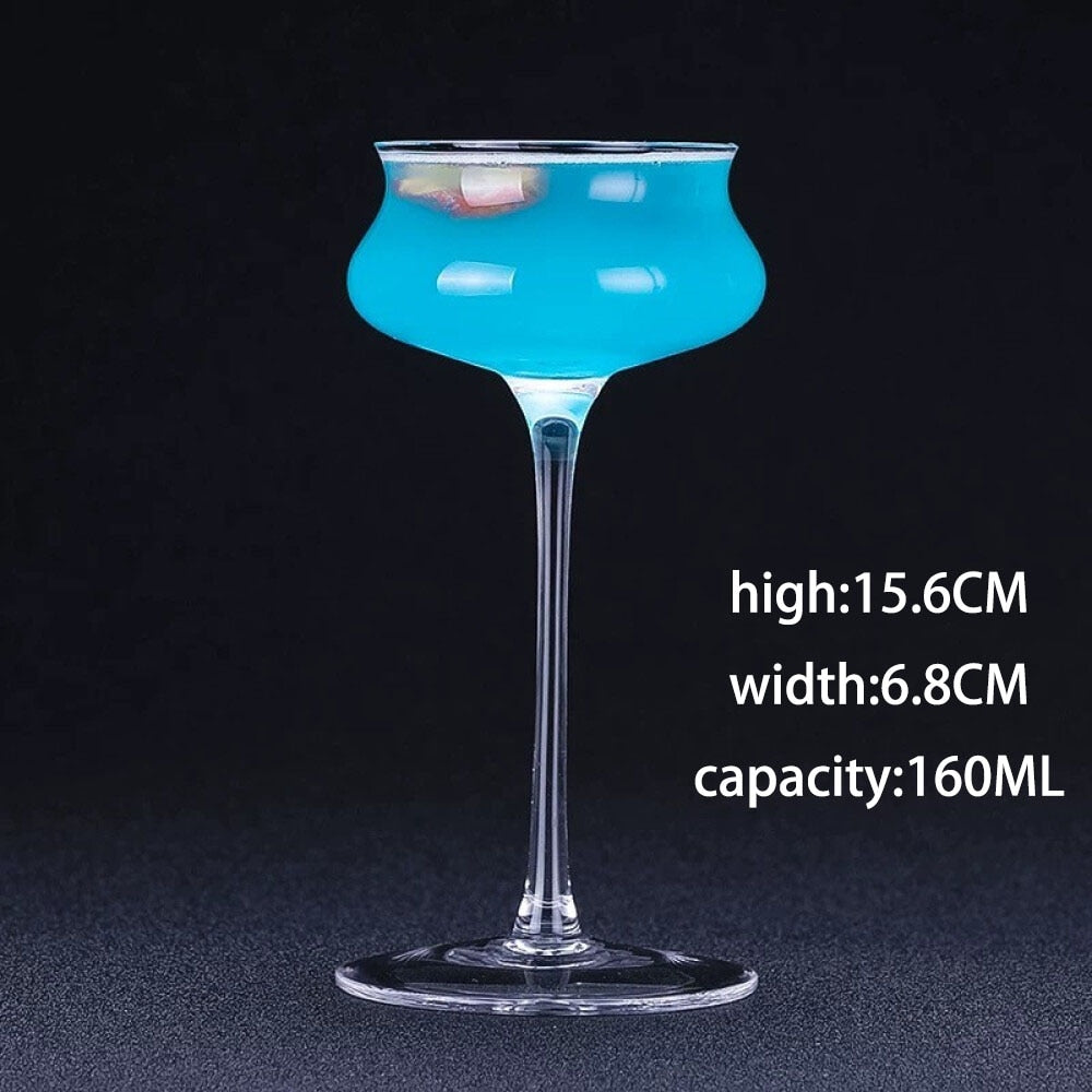 Cocktail Glass Personality Bar Martini Cup Margaret Wine Glass Goblet Coffee Restaurant Wedding Sea Party Champagne Glass