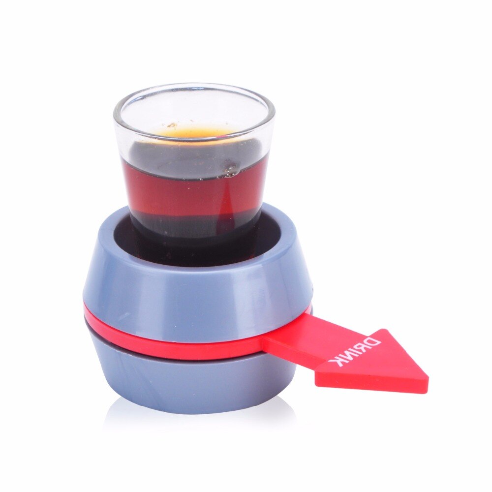 Excellent Shot Spinner Party Game Rotatif Arrow Kit Bouteille De Verre À Vin En Verre Spin The Shot Verre À Boire Jeu Fun Party Gifts